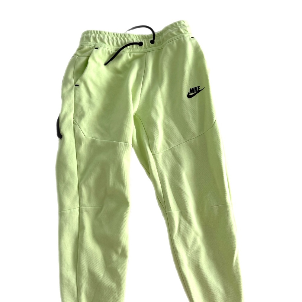 Boys Nike Lime Green joggers